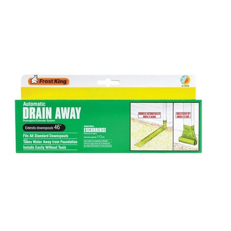 Rain Drain DE46 46 in. Automatic Drain Away for Downspouts RA10940